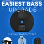 Axton VW Golf 7 set upgrade subwoofer