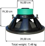 Ipnosis subwoofer 15'' IPW 8038.2 - Image 2