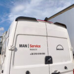 Αεροτομή Οροφής V.2 Διπλή Πόρτα Volkswagen Crafter Mk2 High Roof H2 / MAN TGE High Roof H2