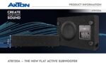 AXTON ATB120A flat bass reflex active subwoofer - Image 2