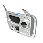 Clip Damper(clips ταπετσαρίας) - Image 2