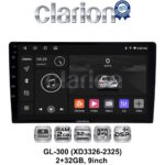 GL-300 (XD3326-2325) 2+32GB, 9inch Οθόνη universal Tablet style Multimedia Αυτοκινήτου (CarPlay/AndroidAuto/BT/GPS/WIFI/GPRS)