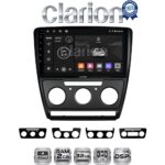 CLARION GL31005B Οθόνη OEM Multimedia Αυτοκινήτου για Skoda Octavia 2005 > 2012  (CarPlay/AndroidAuto/BT/GPS/WIFI/GPRS)