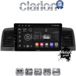 CLARION GL31010B Οθόνη OEM Multimedia Αυτοκινήτου για Toyota Corolla 2000 > 2007 (CarPlay/AndroidAuto/BT/GPS/WIFI/GPRS)