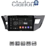 CLARION GL31126 Οθόνη OEM Multimedia Αυτοκινήτου για TOYOTA COROLLA 2013>2016 (CarPlay/AndroidAuto/BT/GPS/WIFI/GPRS)