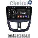 CLARION GL31207 Οθόνη OEM Multimedia Αυτοκινήτου για PEUGEOT 207 2007>2013 (CarPlay/AndroidAuto/BT/GPS/WIFI/GPRS)