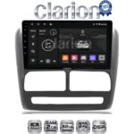 CLARION GL31211 Οθόνη OEM Multimedia Αυτοκινήτου για Fiat Doblo '10-'15 & Opel Combo'10-'15 (CarPlay/AndroidAuto/BT/GPS/WIFI/GPRS)
