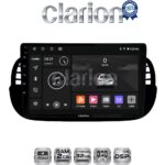 CLARION GL31315B Οθόνη OEM Multimedia Αυτοκινήτου για Fiat 500 2007 > 2016 (CarPlay/AndroidAuto/BT/GPS/WIFI/GPRS)