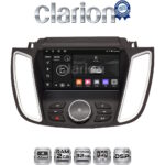 CLARION GL31362D Οθόνη OEM Multimedia Αυτοκινήτου για FORD KUGA 2013 > 2019C-MAX 2011 > 2019 με NAVI (CarPlay/AndroidAuto/BT/GPS/WIFI/GPRS)