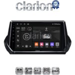 CLARION GL31375 Οθόνη OEM Multimedia Αυτοκινήτου για PEUGEOT 208-2008 2012>  (CarPlay/AndroidAuto/BT/GPS/WIFI/GPRS)