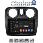 CLARION GL31457 Οθόνη OEM Multimedia Αυτοκινήτου για Dacia Santero 2012 > 2019 (CarPlay/AndroidAuto/BT/GPS/WIFI/GPRS)