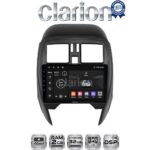 CLARION GL31460 Οθόνη OEM Multimedia Αυτοκινήτου για Nissan Micra K13 2010 > 2016 (CarPlay/AndroidAuto/BT/GPS/WIFI/GPRS)