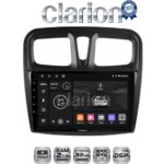 CLARION GL31557 Οθόνη OEM Multimedia Αυτοκινήτου για Dacia Santero 2012 > 2020 (CarPlay/AndroidAuto/BT/GPS/WIFI/GPRS)