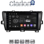 CLARION GL31561B Οθόνη OEM Multimedia Αυτοκινήτου για Toyota Prius 2009 > 2015 (CarPlay/AndroidAuto/BT/GPS/WIFI/GPRS)