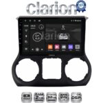 CLARION GL31745 Οθόνη OEM Multimedia Αυτοκινήτου για JEEP WRANGLER 2011>2018 (CarPlay/AndroidAuto/BT/GPS/WIFI/GPRS)