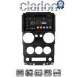 CLARION GL31748B Οθόνη OEM Multimedia Αυτοκινήτου για JEEP WRANGLER 2007 > 2011 (CarPlay/AndroidAuto/BT/GPS/WIFI/GPRS)