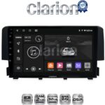 CLARION GL31941 Οθόνη OEM Multimedia Αυτοκινήτου για HONDA CIVIC 2016> (CarPlay/AndroidAuto/BT/GPS/WIFI/GPRS)