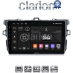 CLARION GL32063 Οθόνη OEM Multimedia Αυτοκινήτου για TOYOTA COROLLA 2006>2012  (CarPlay/AndroidAuto/BT/GPS/WIFI/GPRS)