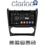 CLARION GL32093 Οθόνη OEM Multimedia Αυτοκινήτου για MERCEDES C class (W203) – CLC  2004>2008 (CarPlay/AndroidAuto/BT/GPS/WIFI/GPRS)