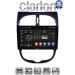 CLARION GL32206 Οθόνη OEM Multimedia Αυτοκινήτου για Peugeot 206 2002 > 2006 (CarPlay/AndroidAuto/BT/GPS/WIFI/GPRS)