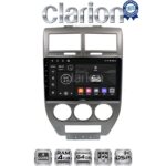 CLARION GL32251 Οθόνη OEM Multimedia Αυτοκινήτου για JEEP COMPASS 2007>2011 (CarPlay/AndroidAuto/BT/GPS/WIFI/GPRS)