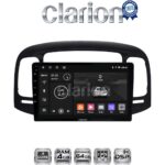 CLARION GL32269 Οθόνη OEM Multimedia Αυτοκινήτου για Hyundai Accent 2006 > 2012 (CarPlay/AndroidAuto/BT/GPS/WIFI/GPRS)