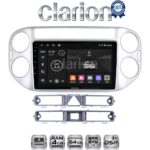 CLARION GL32590 Οθόνη OEM Multimedia Αυτοκινήτου για VW TIGUAN 2007>2017 (CarPlay/AndroidAuto/BT/GPS/WIFI/GPRS)