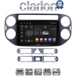 CLARION GL32590B Οθόνη OEM Multimedia Αυτοκινήτου για VW TIGUAN 2007>2017 (CarPlay/AndroidAuto/BT/GPS/WIFI/GPRS)