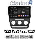 CLARION GL71005B Οθόνη OEM Multimedia Αυτοκινήτου για Skoda Octavia 2005 > 2012  (CarPlay/AndroidAuto/BT/GPS/WIFI/GPRS)