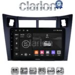 CLARION GL71084 Οθόνη OEM Multimedia Αυτοκινήτου για Τoyota Yaris 2006 > 2011 (CarPlay/AndroidAuto/BT/GPS/WIFI/GPRS)