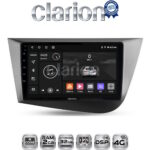 CLARION GL71217 Οθόνη OEM Multimedia Αυτοκινήτου για Seat Leon 2005>2012 (CarPlay/AndroidAuto/BT/GPS/WIFI/GPRS)