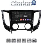 CLARION GL71230B Οθόνη OEM Multimedia Αυτοκινήτου για Mitsubishi L200 2014 >Μόνο για αυτοκίνητα με Κλιματισμό (CarPlay/AndroidAuto/BT/GPS/WIFI/GPRS)