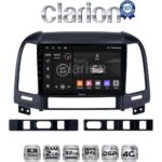 CLARION GL71239 Οθόνη OEM Multimedia Αυτοκινήτου για Hyundai SantaFe 2006 > 2013 (CarPlay/AndroidAuto/BT/GPS/WIFI/GPRS)