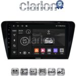 CLARION GL71279 Οθόνη OEM Multimedia Αυτοκινήτου για SKODA OCTAVIA 7 2013> 2020 (CarPlay/AndroidAuto/BT/GPS/WIFI/GPRS)