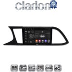 CLARION GL71306 Οθόνη OEM Multimedia Αυτοκινήτου για SEAT LEON 2012>  (CarPlay/AndroidAuto/BT/GPS/WIFI/GPRS)