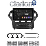 CLARION GL71367B Οθόνη OEM Multimedia Αυτοκινήτου για FORD MONDEO 2007 > 2010 (CarPlay/AndroidAuto/BT/GPS/WIFI/GPRS)