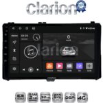 CLARION GL71418 Οθόνη OEM Multimedia Αυτοκινήτου για Toyota Auris '15> & Corolla '17-'19 (CarPlay/AndroidAuto/BT/GPS/WIFI/GPRS)