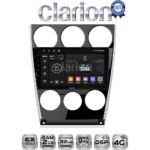 CLARION GL71436 Οθόνη OEM Multimedia Αυτοκινήτου για MAZDA 6 facelift 2005>2008  (CarPlay/AndroidAuto/BT/GPS/WIFI/GPRS)