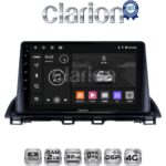 CLARION GL71441 Οθόνη OEM Multimedia Αυτοκινήτου για Mazda CX4 2014 > (CarPlay/AndroidAuto/BT/GPS/WIFI/GPRS)