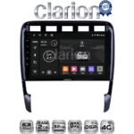 CLARION GL71443 Οθόνη OEM Multimedia Αυτοκινήτου για PORSCHE CAYENNE 2002>2011 (CarPlay/AndroidAuto/BT/GPS/WIFI/GPRS)