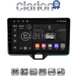 CLARION GL71554 Οθόνη OEM Multimedia Αυτοκινήτου για TOYOTA YARIS 2020> (CarPlay/AndroidAuto/BT/GPS/WIFI/GPRS)