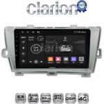 CLARION GL71561 Οθόνη OEM Multimedia Αυτοκινήτου για TOYOTA PRIUS 2009>2016 (CarPlay/AndroidAuto/BT/GPS/WIFI/GPRS)