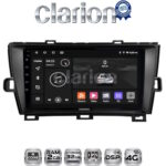 CLARION GL71561B Οθόνη OEM Multimedia Αυτοκινήτου για Toyota Prius 2009 > 2015 (CarPlay/AndroidAuto/BT/GPS/WIFI/GPRS)
