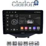 CLARION GL71564B Οθόνη OEM Multimedia Αυτοκινήτου για Toyota Aygo 2014 > Citroen C1 2014 > Peugeot 107 2014 > (CarPlay/AndroidAuto/BT/GPS/WIFI/GPRS)