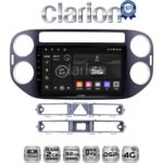 CLARION GL71590B Οθόνη OEM Multimedia Αυτοκινήτου για VW TIGUAN 2007>2017 (CarPlay/AndroidAuto/BT/GPS/WIFI/GPRS)