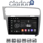 CLARION GL71591 Οθόνη OEM Multimedia Αυτοκινήτου για VW GOLF7 (CarPlay/AndroidAuto/BT/GPS/WIFI/GPRS)