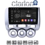 CLARION GL71730 Οθόνη OEM Multimedia Αυτοκινήτου για HONDA JAZZ 2002>2009 (CarPlay/AndroidAuto/BT/GPS/WIFI/GPRS)