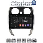 CLARION GL71790 Οθόνη OEM Multimedia Αυτοκινήτου για Nissan Note 2013 > 2020 (CarPlay/AndroidAuto/BT/GPS/WIFI/GPRS)