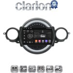 CLARION GL71834 Οθόνη OEM Multimedia Αυτοκινήτου για Mini Cooper '07>'14 Clubman 2007 > 2014 (CarPlay/AndroidAuto/BT/GPS/WIFI/GPRS)