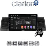 CLARION GL72010B Οθόνη OEM Multimedia Αυτοκινήτου για Toyota Corolla 2000 > 2007 (CarPlay/AndroidAuto/BT/GPS/WIFI/GPRS)